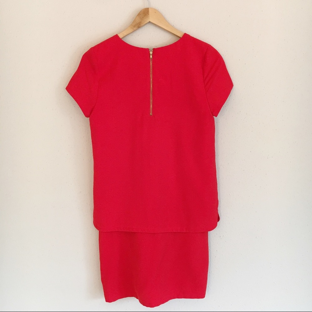 Piperlime Collection Red Shift Dress - Picture 6 of 6